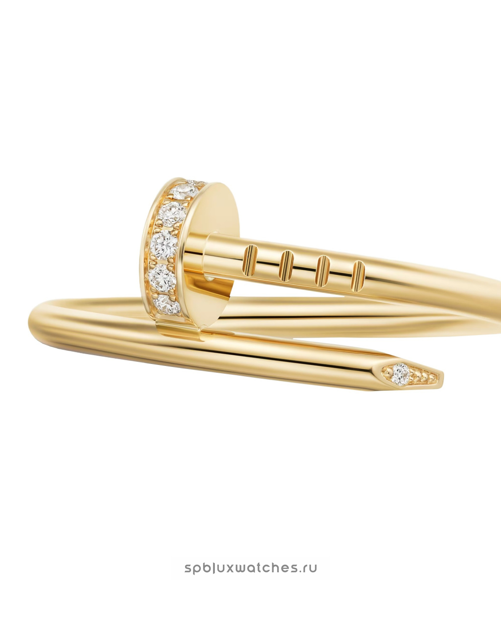 Кольцо Cartier Juste un Clou Diamonds Ring Small Model B4244900