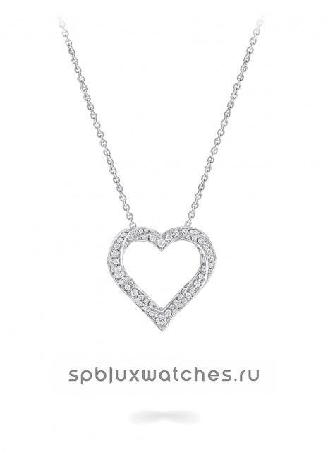 diamond pendant heart necklace