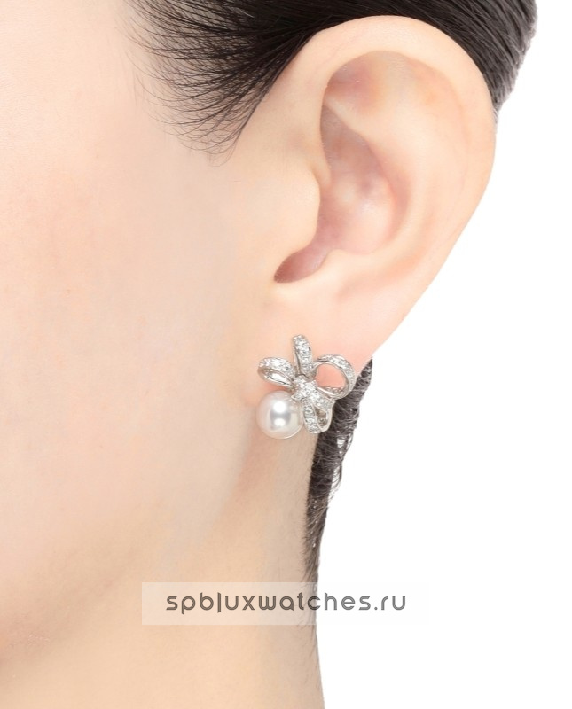 Серьги Mikimoto Jeux de Rubans Earrings PE-1708U