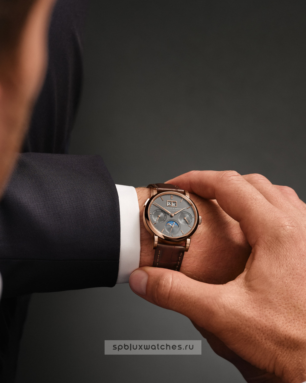 A. Lange & Sohne Saxonia Annual Calendar 36 mm 331.033 E