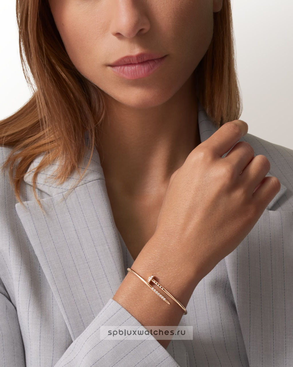 Браслет Cartier Juste un Clou Reverse-Set Diamonds Bracelet Small Model B6091317