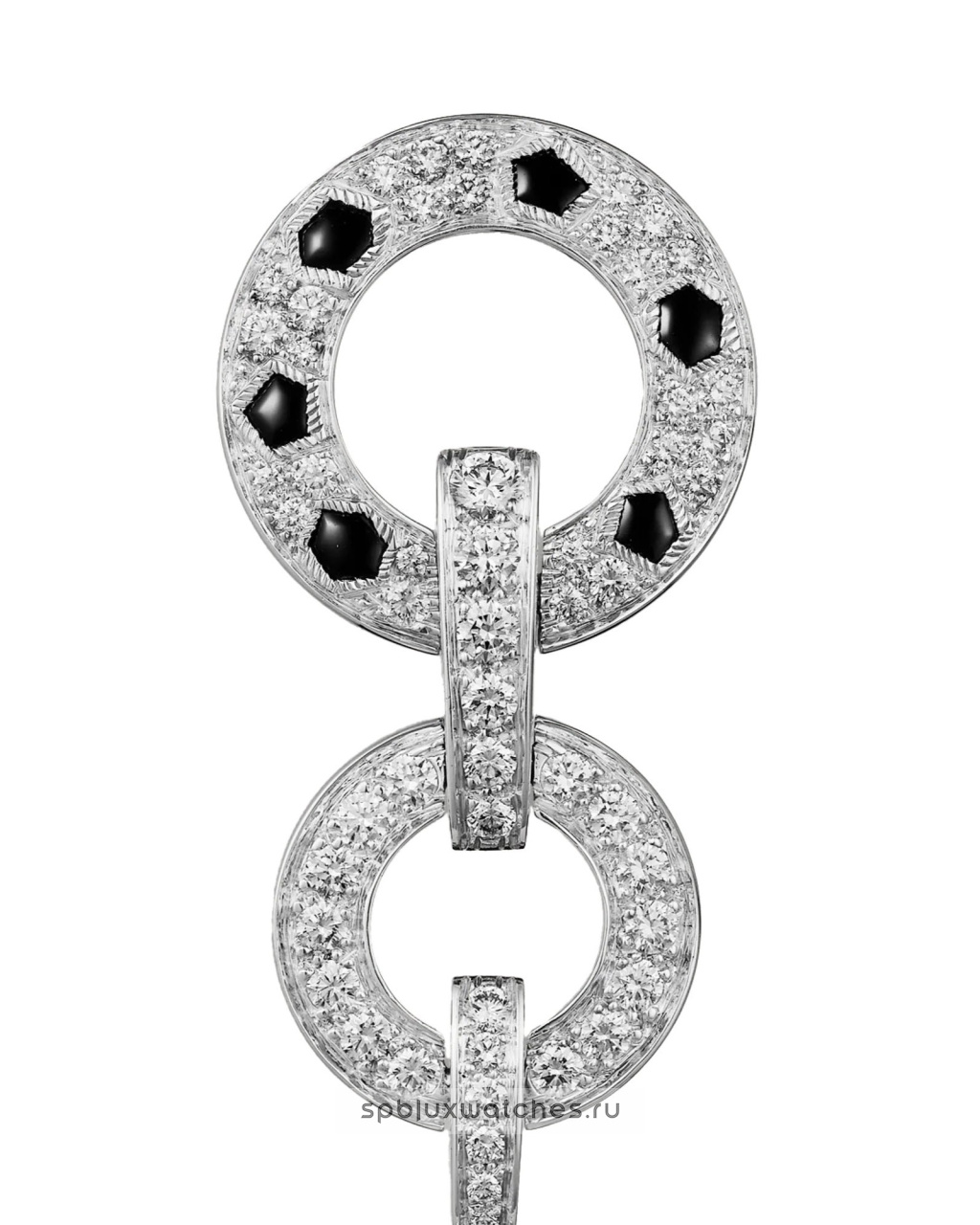 Серьги Cartier Panthere de Cartier Paved Earrings H8000746