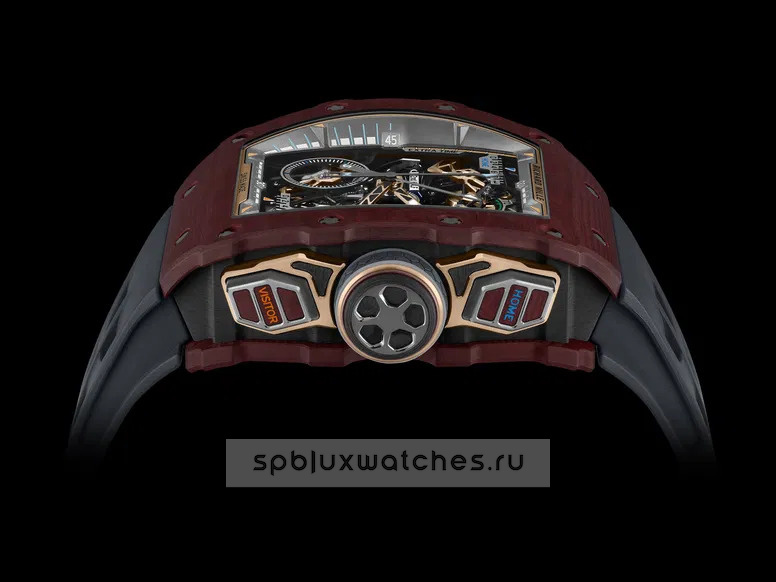 Richard Mille RM 41-01 Tourbillon Flyback Chronograph Soccer Red Carmin Basalt TPT