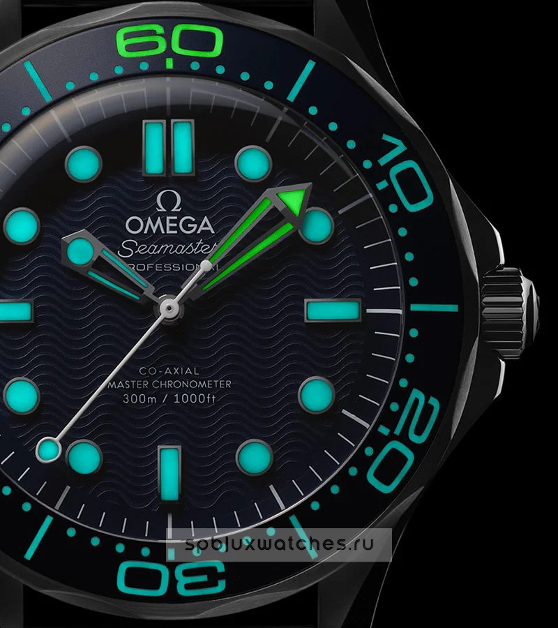 Omega Seamaster Diver 300M Co-Axial Master Chronometer James Bond 60th Anniversary 42 mm 210.30.42.20.03.002