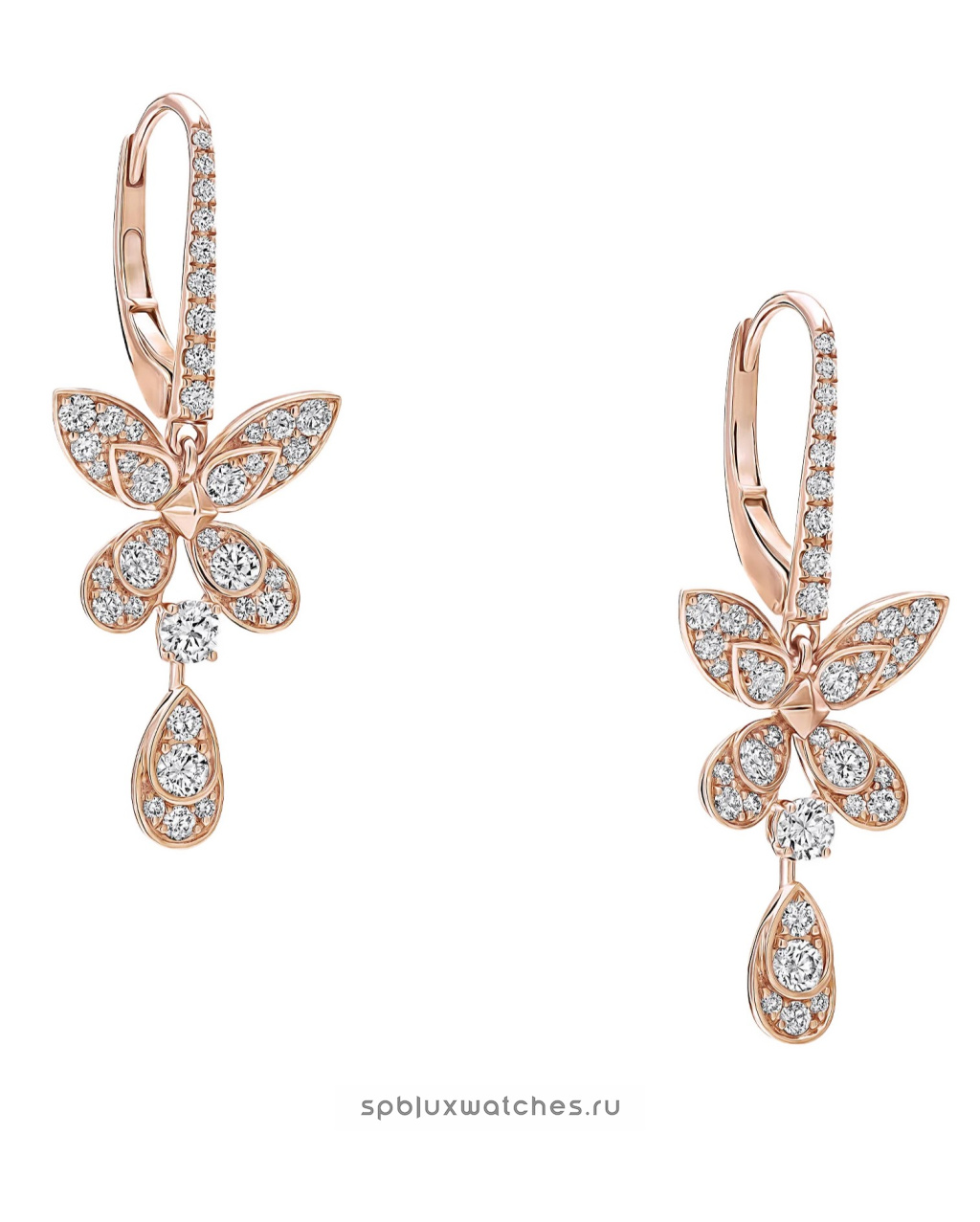 Серьги Graff Butterfly Diamond Earrings RGE1965