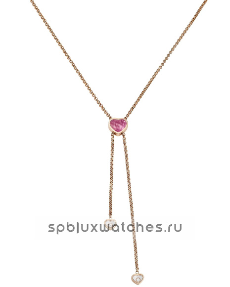 Колье Chopard Happy Hearts Tie Necklace 81A148-5330