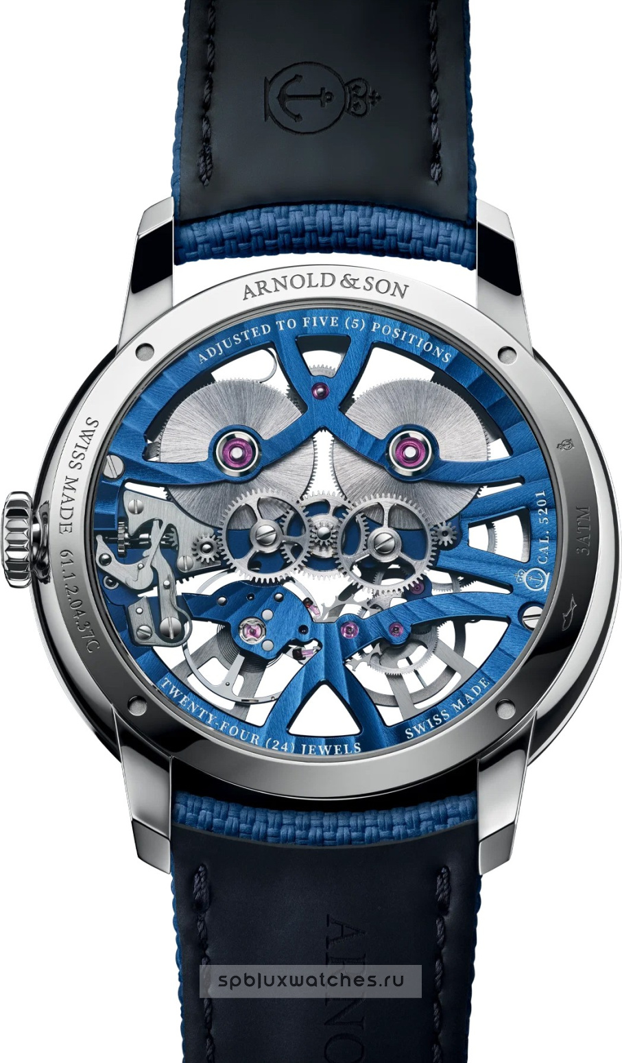 Arnold & Son Chronometry Nebula Steel 40 mm 1NEGS.U01A.K0243S