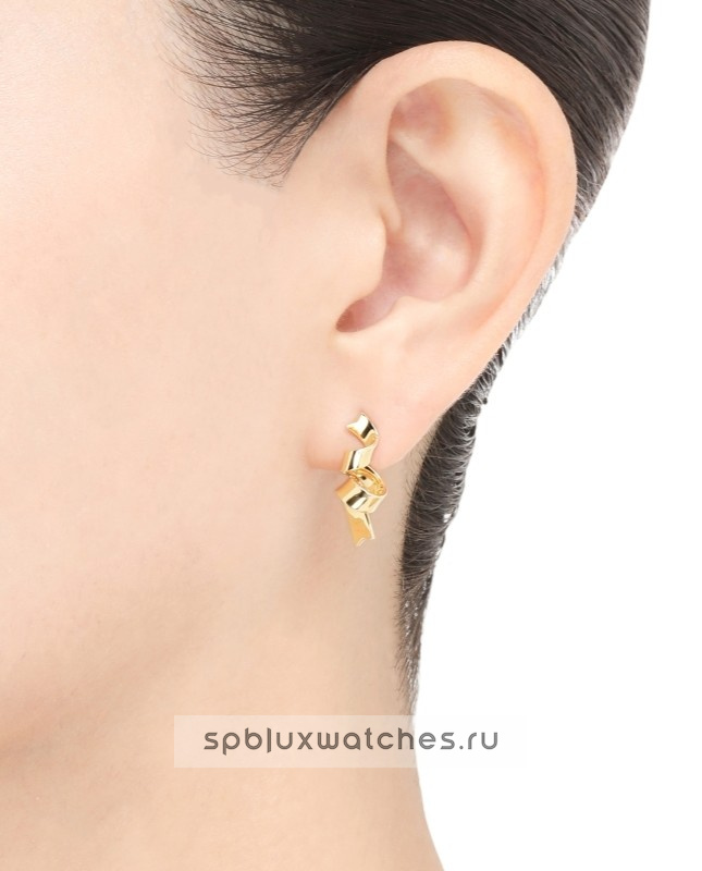 Серьги Mikimoto Jeux de Rubans Pierced Earrings FE-143PK