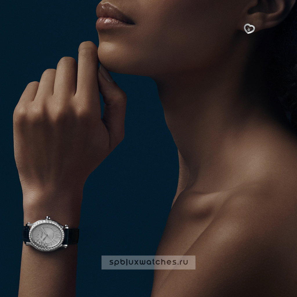 Серьги Chopard Happy Diamonds Icons Earrings 83A054-1001