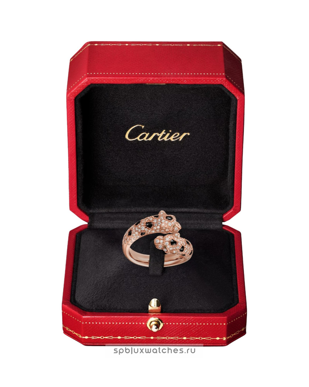 Кольцо Cartier Panthere de Cartier Semi-Paved Ring N4802600