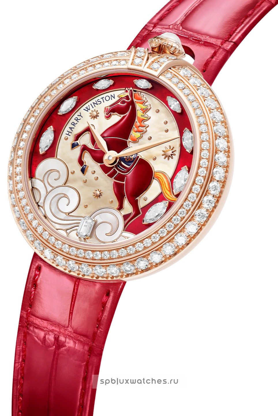 Harry Winston Moments Chinese New Year Automatic 36 mm MMTAHM36RR003