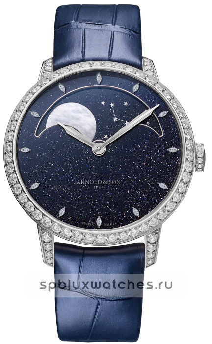 Arnold & Son Astronomy Perpetual Moon White Gold Aventurine 38 mm 1GLMW.A01A.C0226W