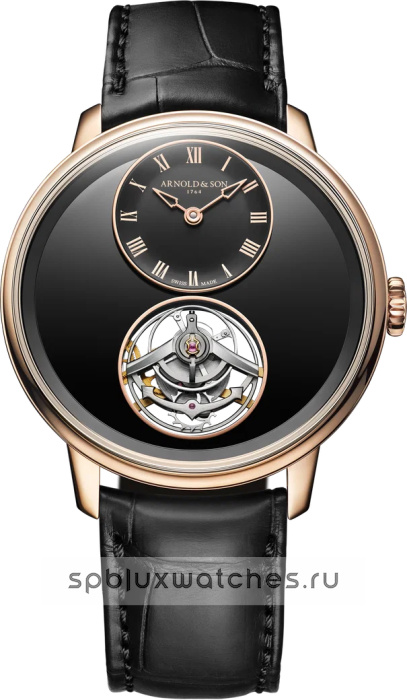 Arnold & Son Chronometry Ultrathin Tourbillon Red Gold Onyx 41.5 mm 1UTBR.Z02A.C1375R