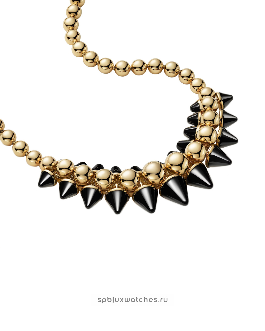 Колье Cartier Clash de Cartier Flexible Onyx Necklace Extra-Large Model N7424561