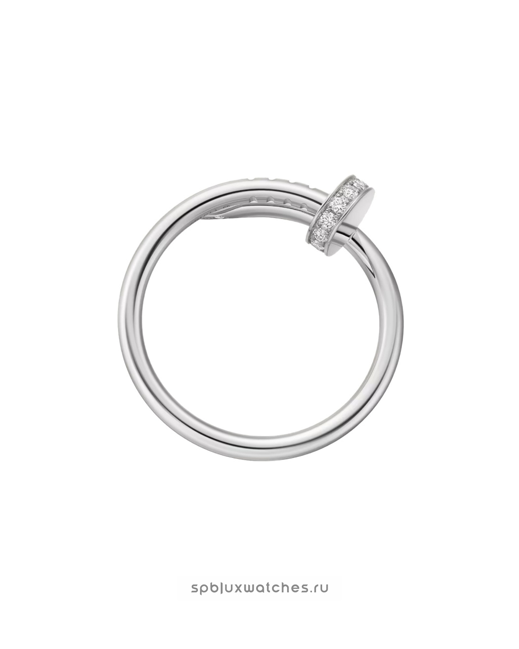 Кольцо Cartier Juste un Clou Diamonds Ring Small Model B4245000