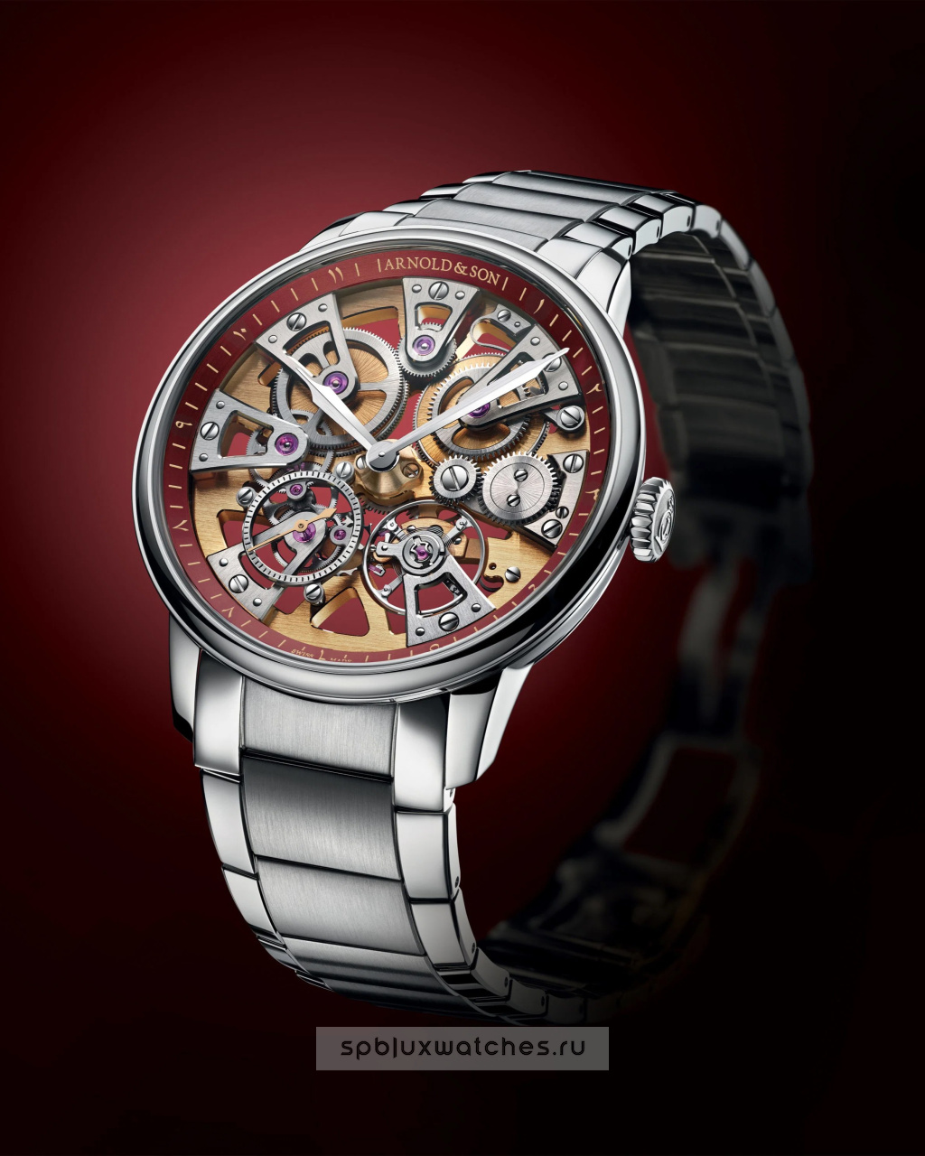 Arnold & Son Chronometry Nebula Steel “Ahmed Seddiqi 75th Anniversary Edition” 40 mm 1NEGS.R01A.S1357D