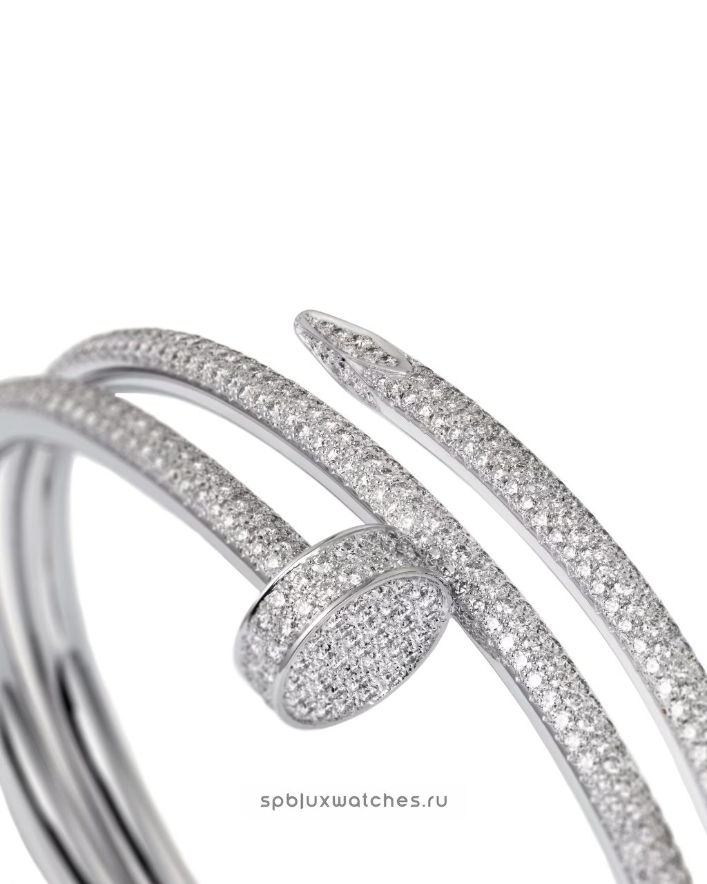 Браслет Cartier Juste un Clou Half-Paved Double Bracelet N6708717