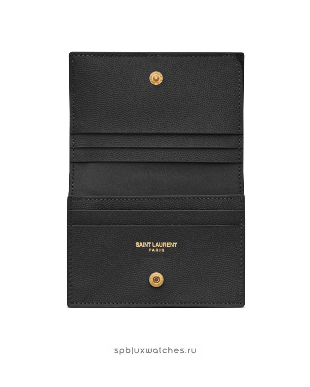 Кардхолдер Saint Laurent Cassandre Matelasse Flap Card Case In Grain De Poudre Leather