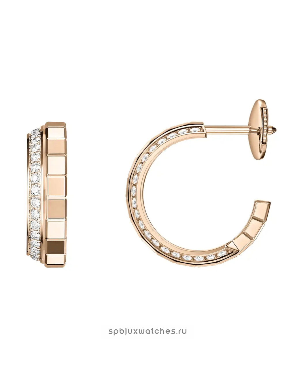 Серьги Chopard Ice Cube Earrings 837008-5001