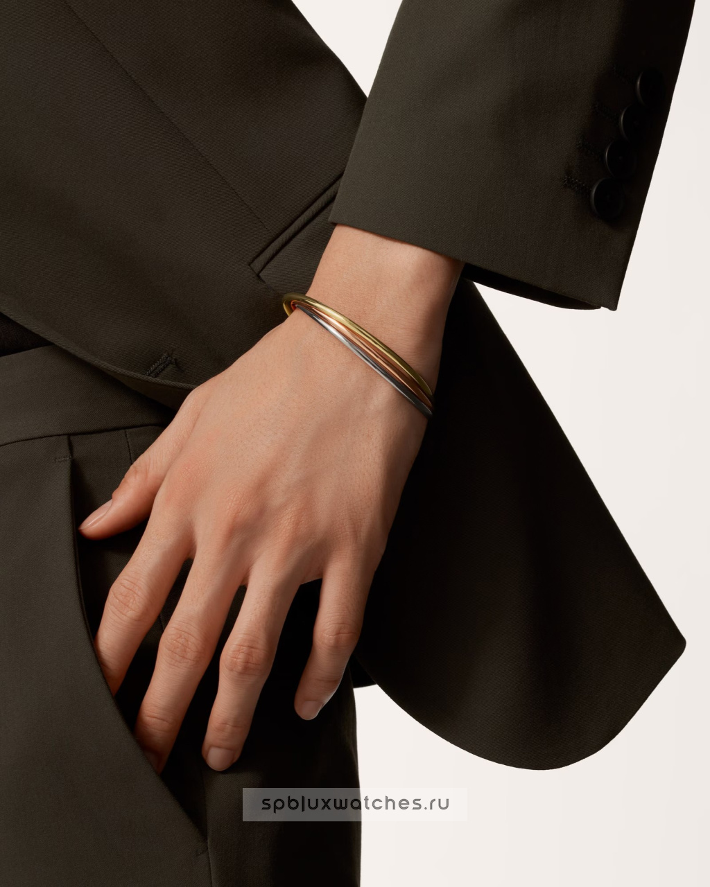 Браслет Cartier Trinity Bracelet Small Model B6067917