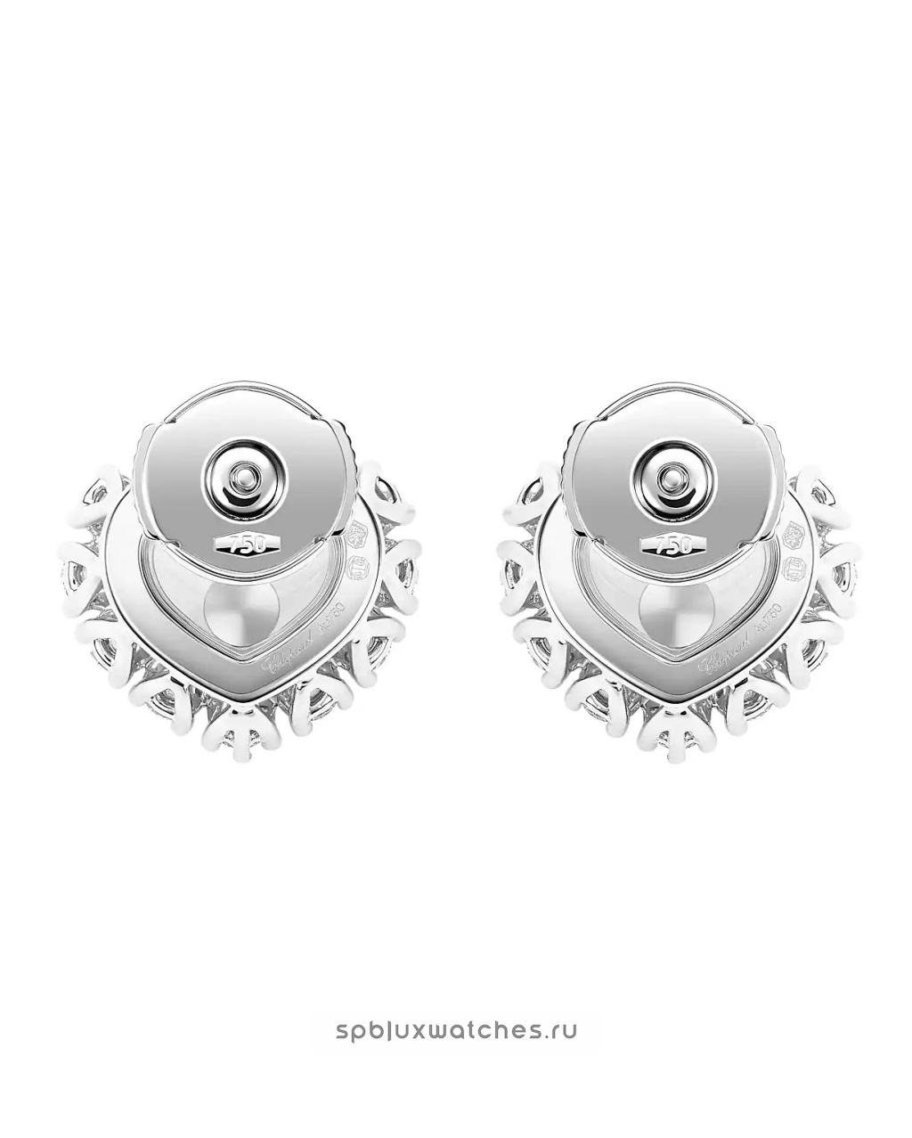 Серьги Chopard Happy Diamonds Icons Joaillerie Earrings 83A616-1001