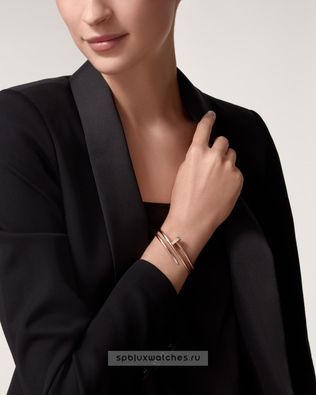 Браслет Cartier Juste un Clou Diamonds Double Bracelet N6708417