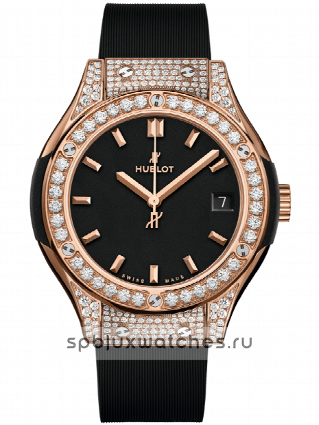 Hublot Classic Fusion King Gold Pave 33 mm 581.OX.1181.RX.1704