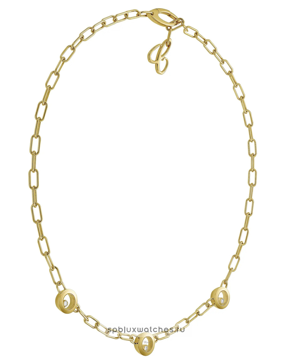 Колье Chopard Happy Diamonds Icons Necklace 81A117-0101