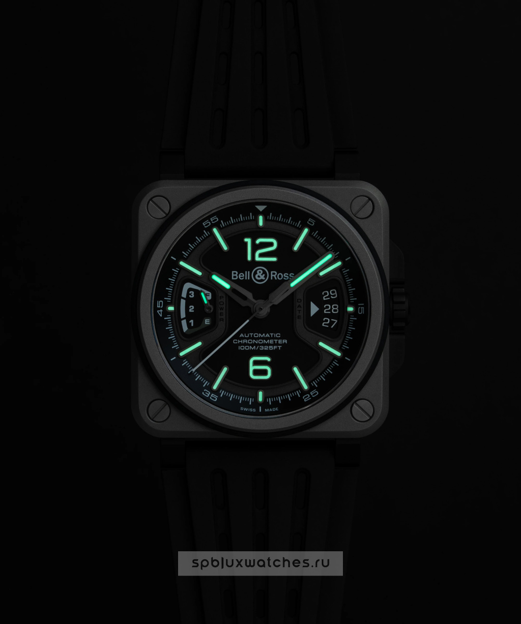 Bell & Ross BR-X3 Black Titanium 41 mm BRX3R-BL-TI/SRB