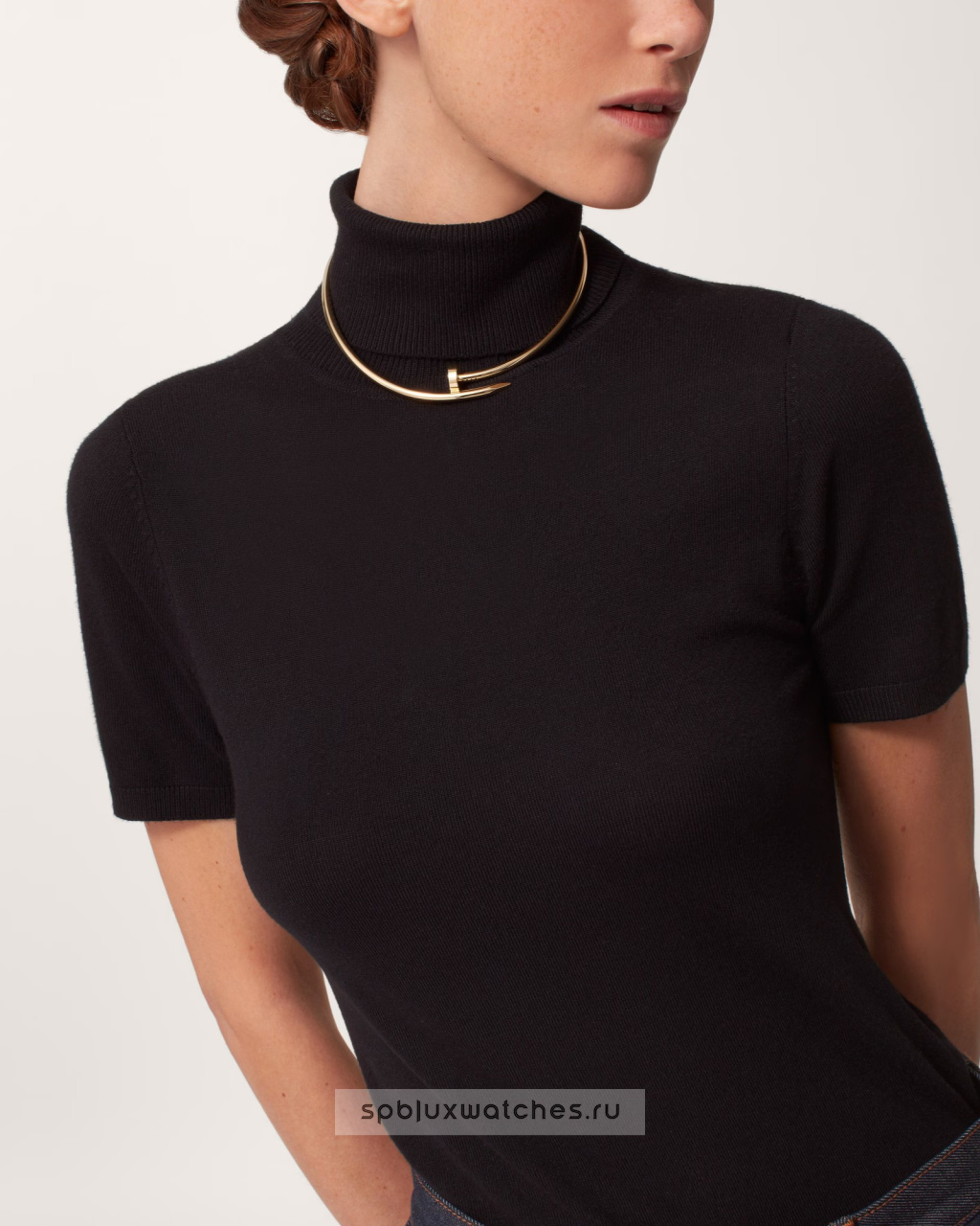 Колье Cartier Juste un Clou Torque Necklace Classic Model N7424165
