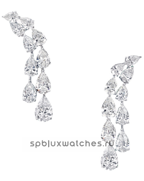 Серьги Graff Classic Graff Pear Shape Diamond Earrings RGE1392