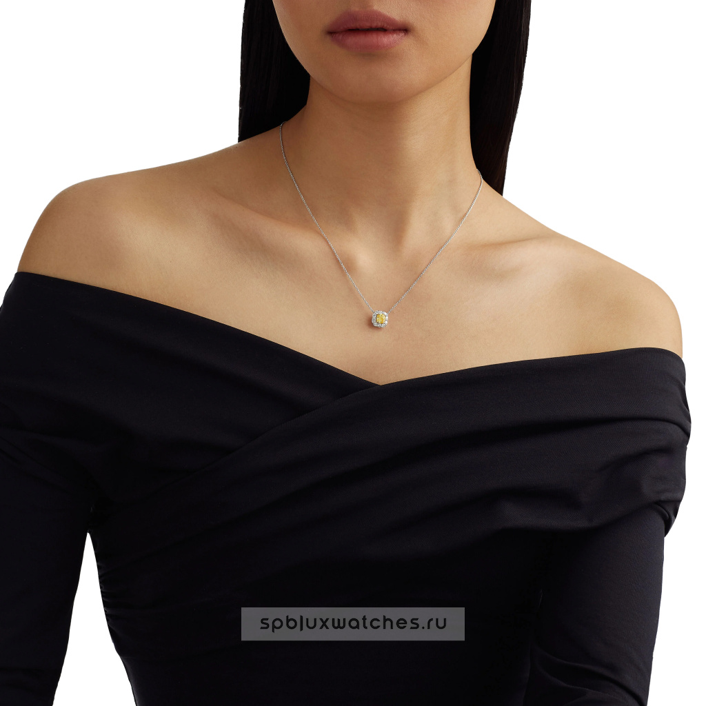 Подвеска Graff Icon Cushion Cut Yellow Diamond Pendant RGP845