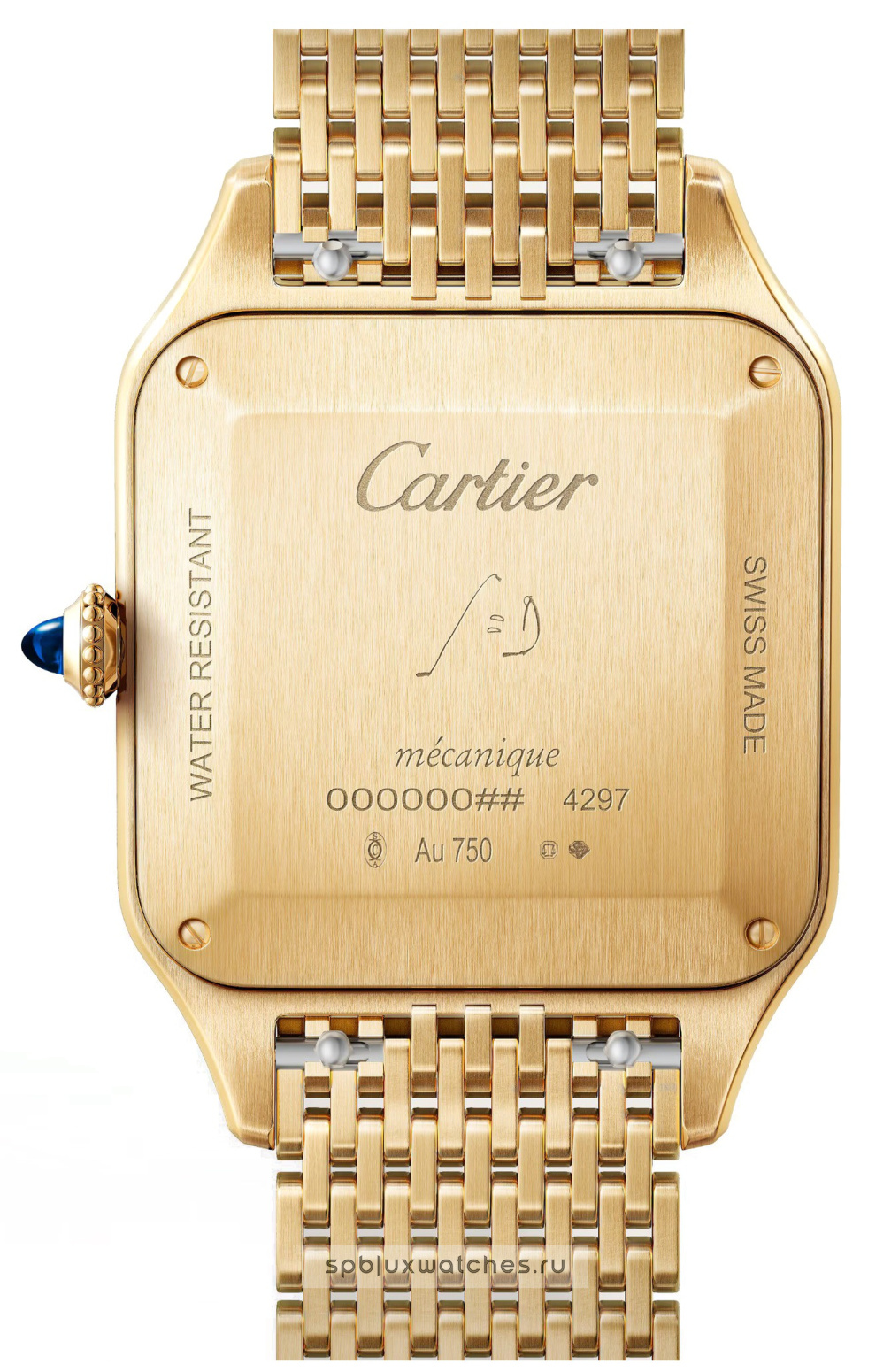 Cartier Santos-Dumont 43.5 x 31.4 mm WGSA0123