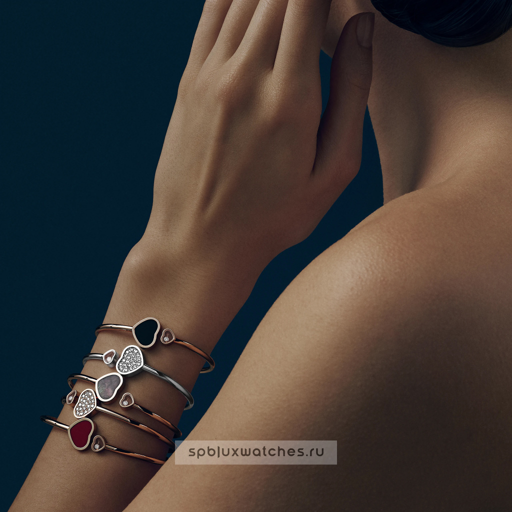 Браслет Chopard Happy Hearts Bangle 857482-5310