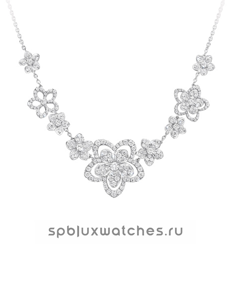 Колье Graff Wild Flower Multi Diamond Necklace RGN755