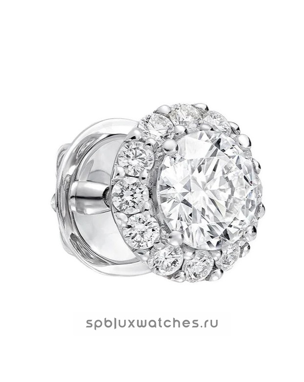 Пусеты Graff Icon Round Diamond Stud Earrings RGE1348