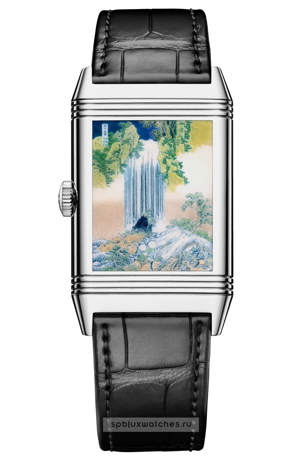 Jaeger-LeCoultre Reverso Tribute Enamel Hokusai Yoro Waterfall 45.6 x 27.4 mm Q39334T6