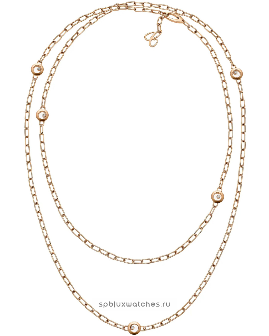 Колье-сотуар Chopard Happy Diamonds Icons Sautoir Necklace 81A117-5001