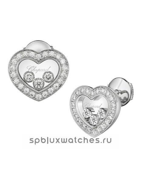 Серьги Chopard Happy Diamonds Icons Earrings 83A611-1201