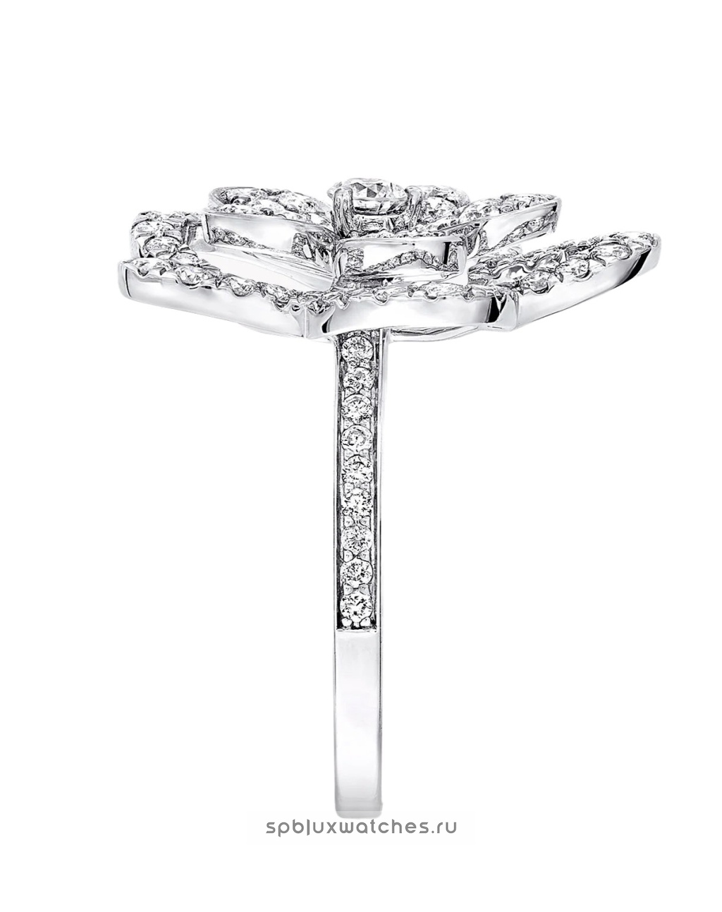 Кольцо Graff Wild Flower Large Diamond Ring RGR845