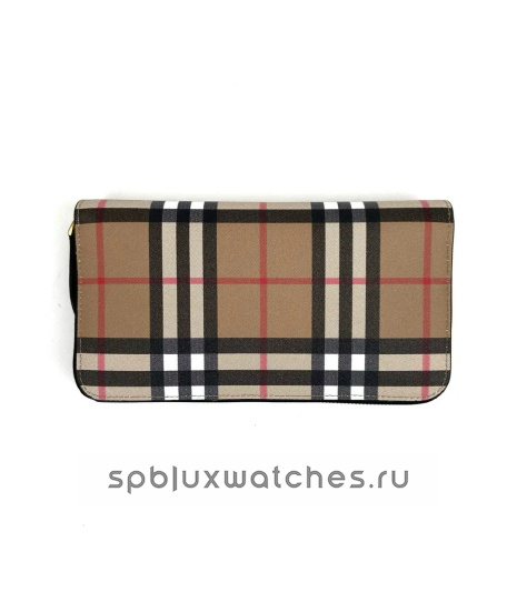 Кошелек Burberry Canvas Leather
