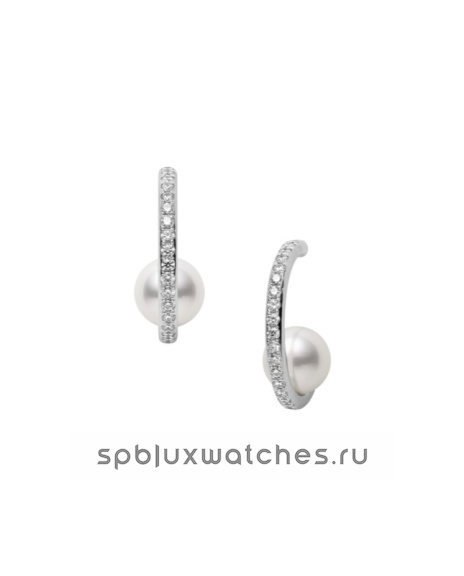 Серьги Mikimoto Pierced Earrings PE-1685PU