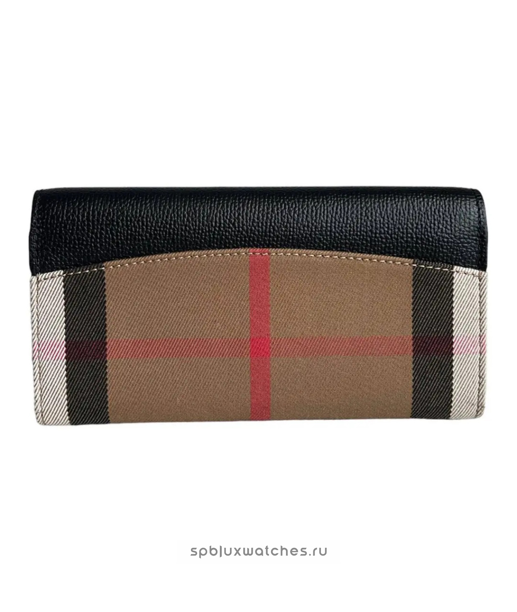 Кошелек Burberry Canvas Leather