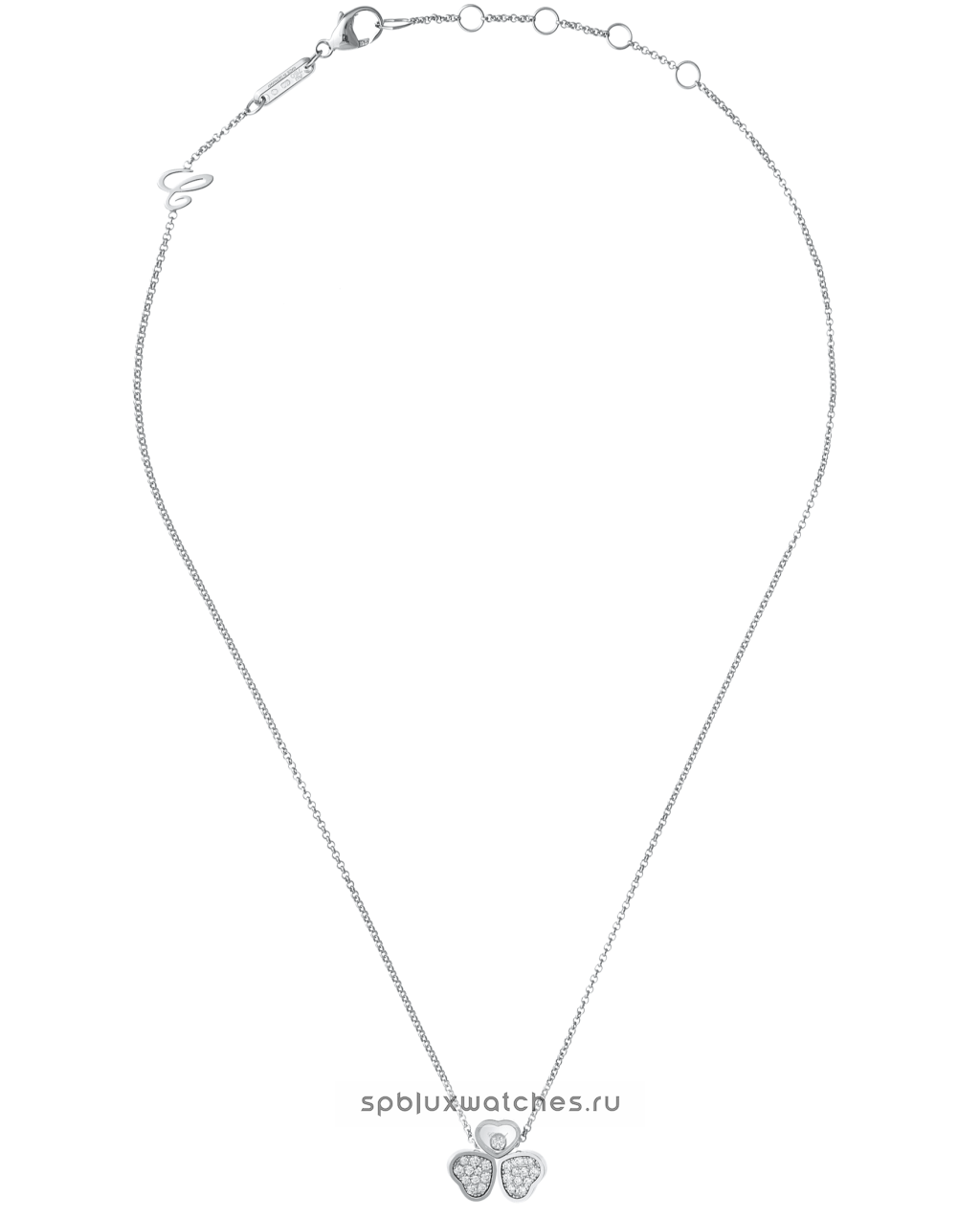 Колье Chopard Happy Hearts Wings Necklace 81A083-1911
