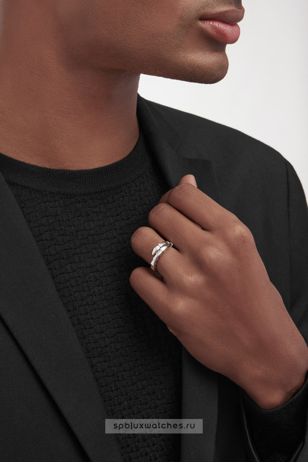 Кольцо Bvlgari Serpenti Viper One-Coil Ring 358648