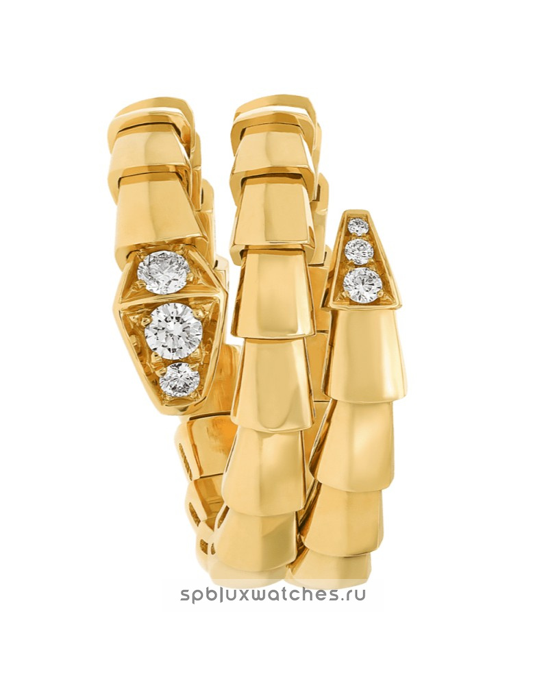 Кольцо Bvlgari Serpenti Viper Two-Coil Ring 357870