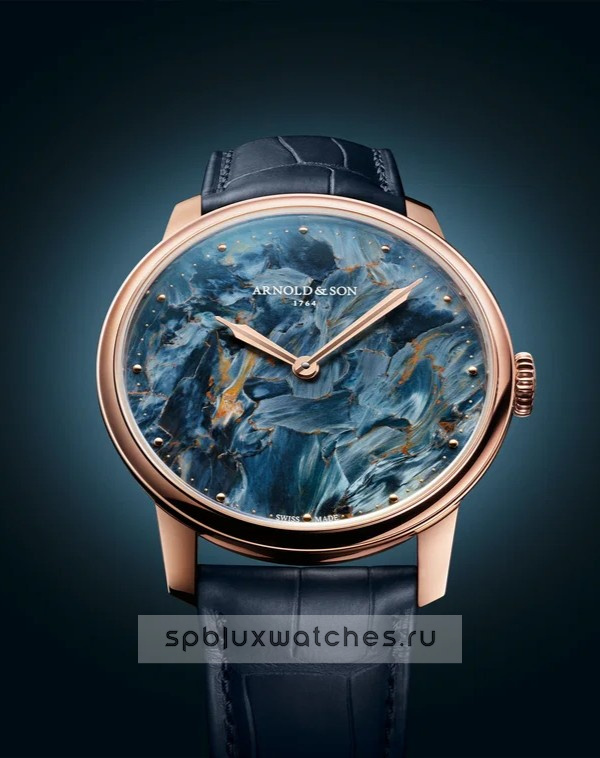 Arnold & Son Chronometry HM Red Gold Pietersite 39.5 mm 1LCDR.Z01A.C1506A