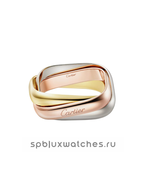 Кольцо Cartier Trinity Cushion-Shaped Ring Classic Model B4240600