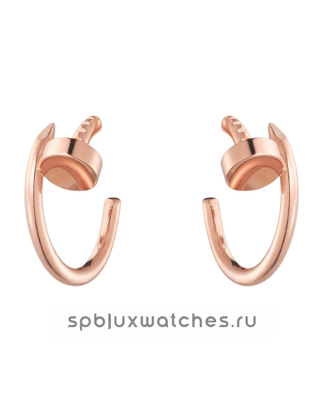 Серьги Cartier Juste un Clou Hoop Earrings Small Model B8301234