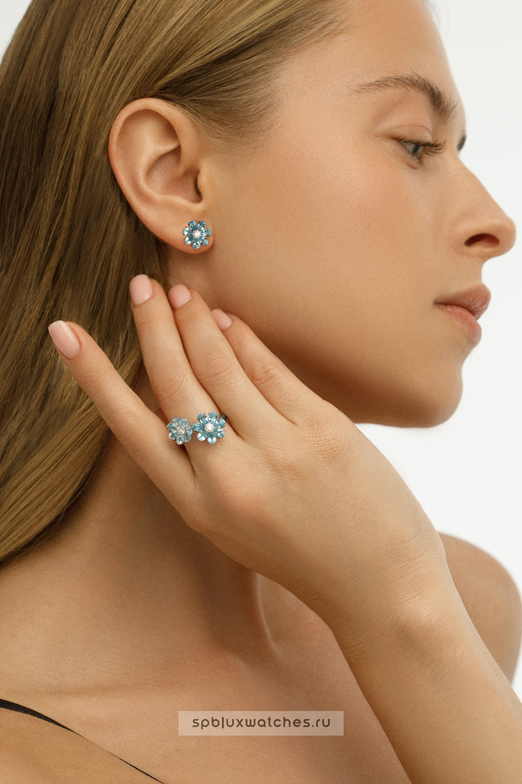 Пусеты Roman Nikonov “Цветик” RN060191